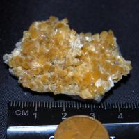 Stellerite and chabazite